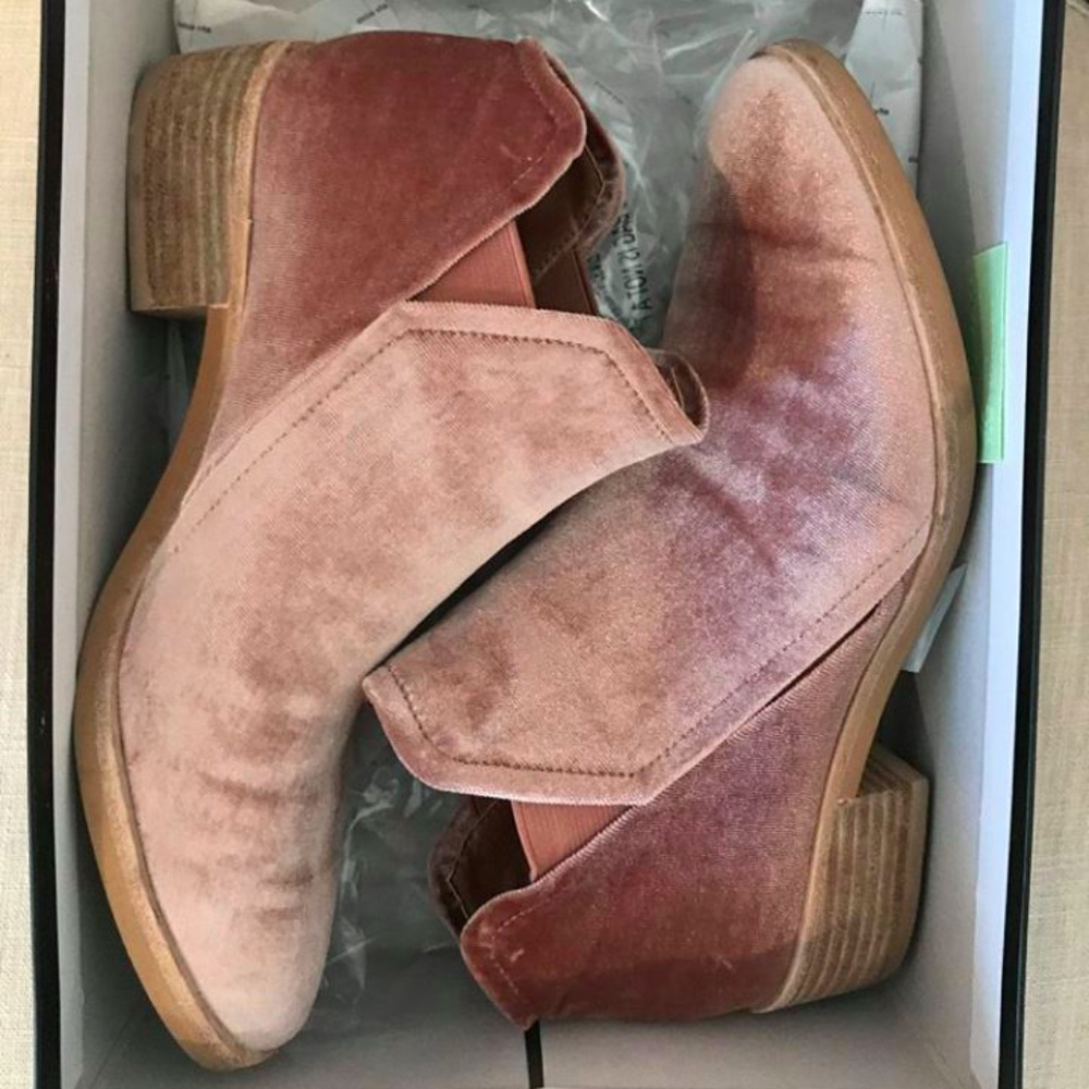 Dolce Vita Velvet Booties